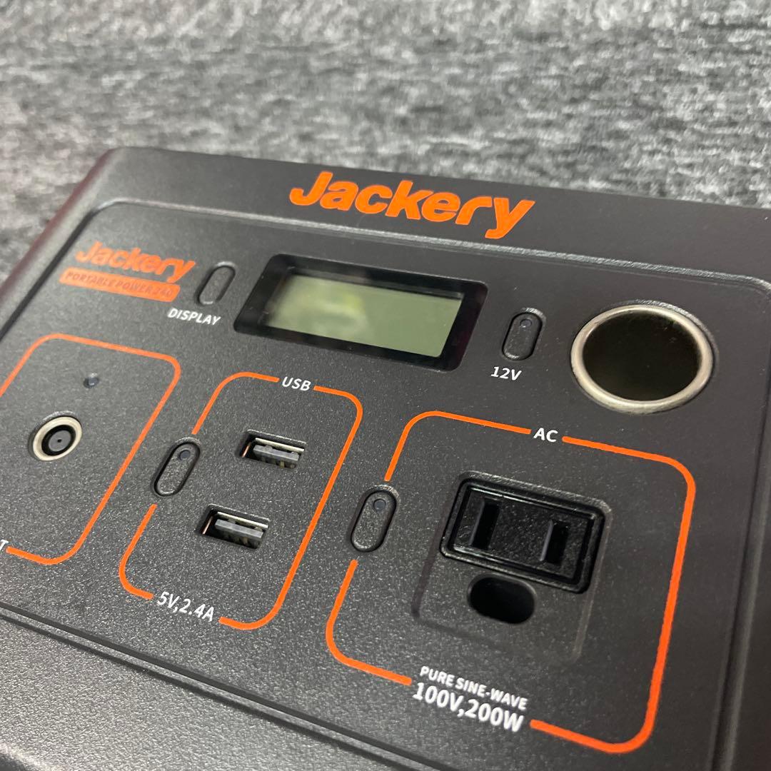 Jackery ポータブル電源 240 キャンプ.アウトドア.防災