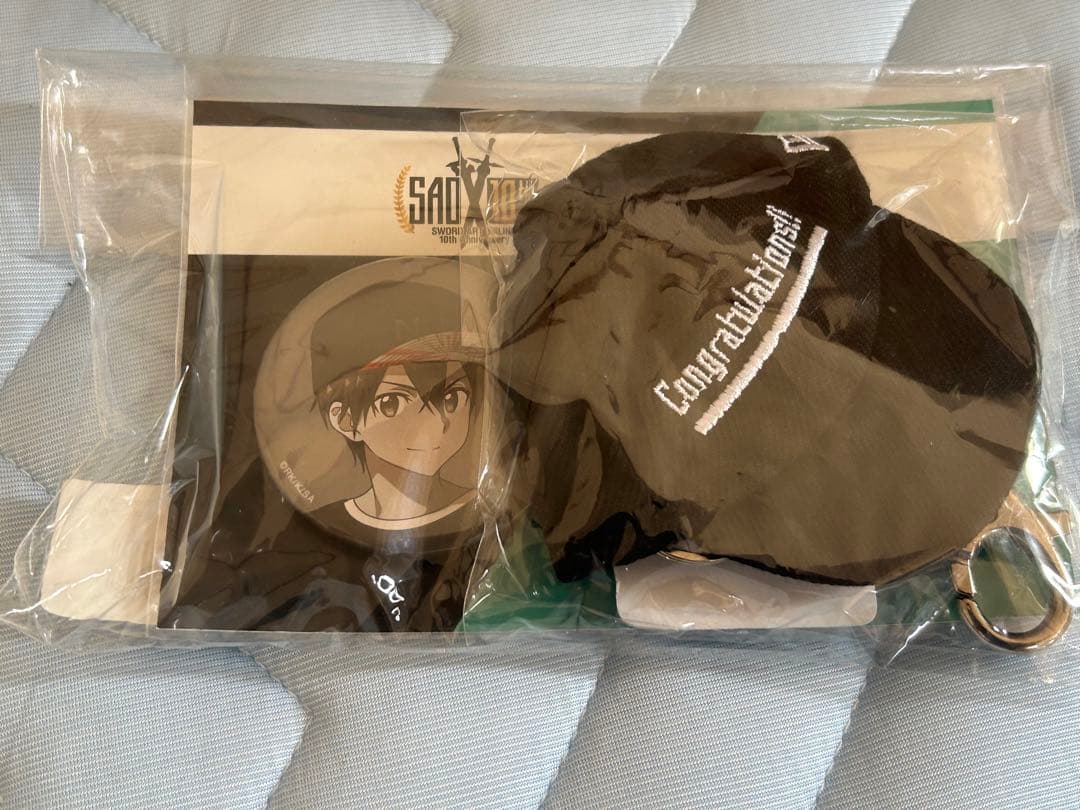 ソードアートオンライン SAO ニューエラ コラボ 缶バッジ キーホルダー