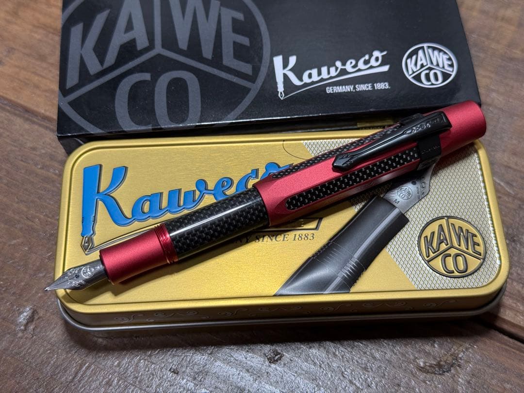 Kaweco AC sport 万年筆 赤