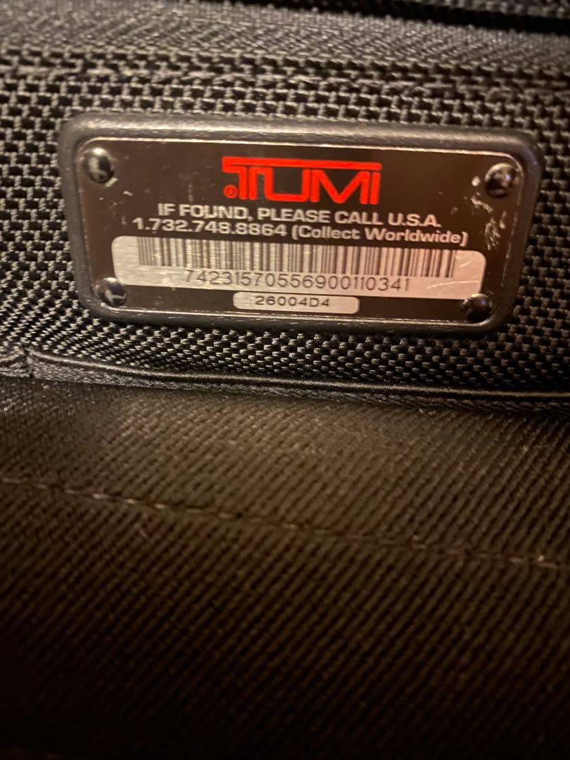 値下げ　TUMI　キャリーケース　ビジネスバッグ　26004D4 トゥミ　美品