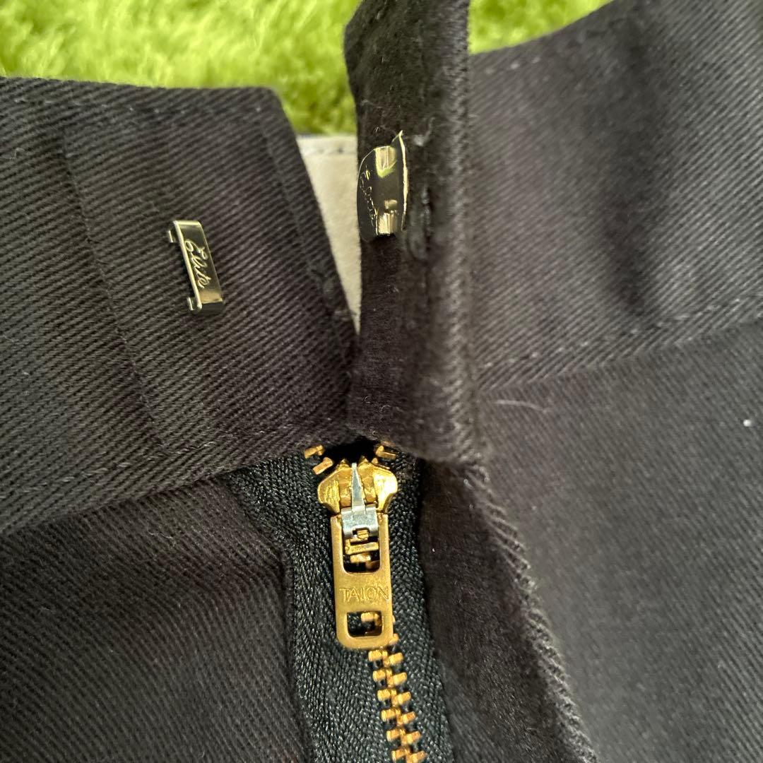 ディッキーズ　90s　黒　USA製　実寸36×30