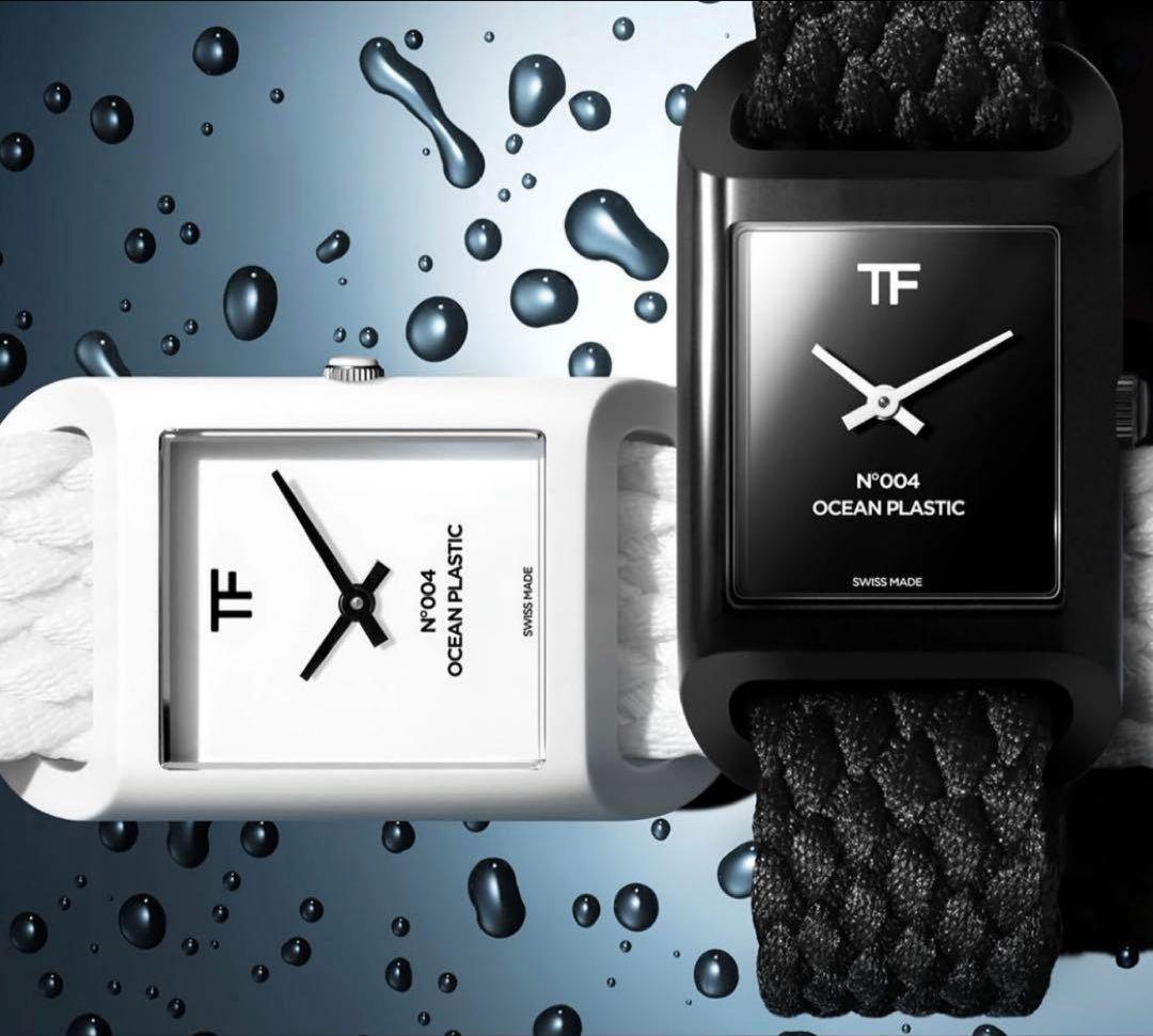 【超美品】トムフォード　ウォッチ　オーシャンプラスチック004
