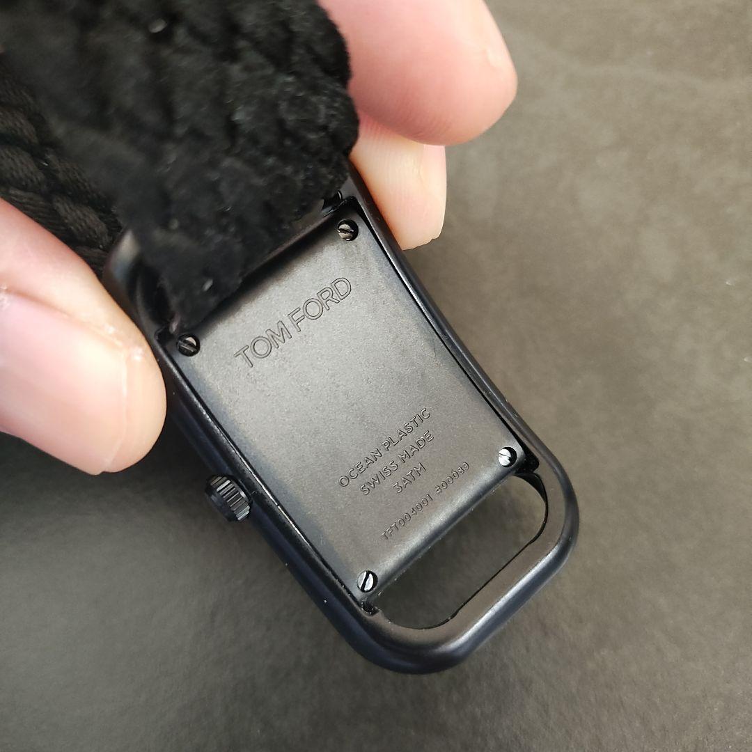 【超美品】トムフォード　ウォッチ　オーシャンプラスチック004