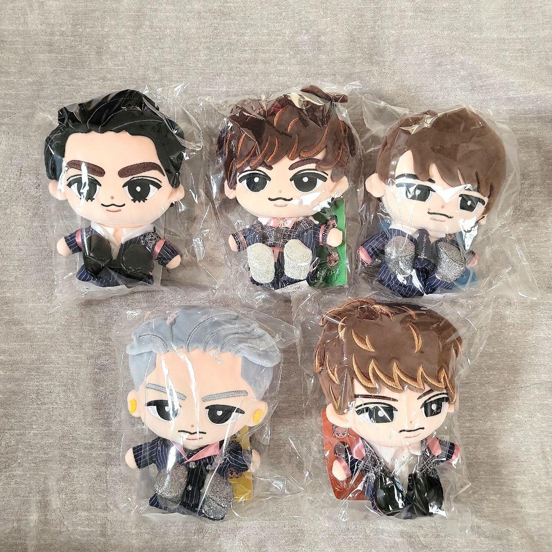  Man　すのチルBIGぬいぐるみ 5体