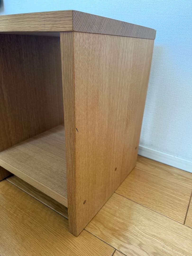 【Masterwal】オーク仕上げ サイドテーブル　マスターウォール