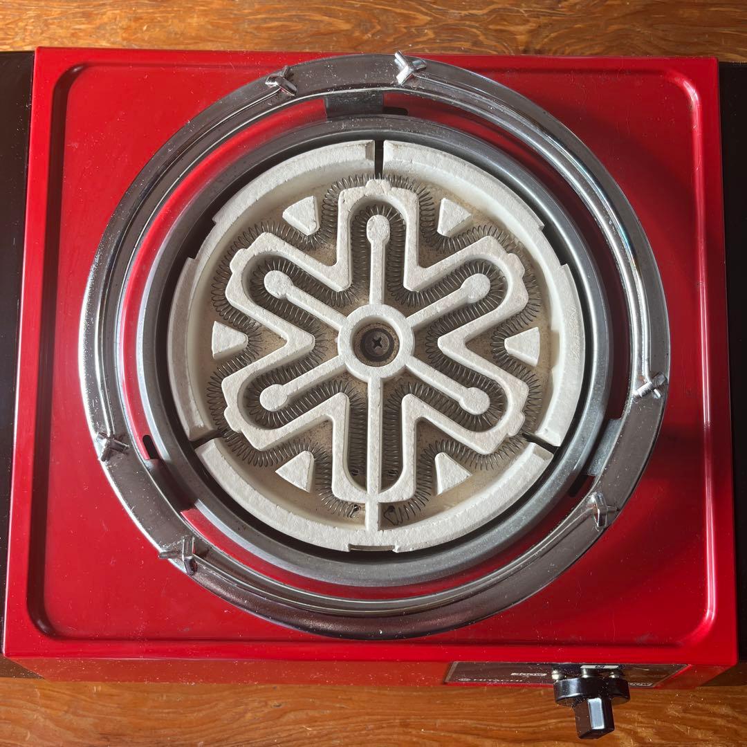 昭和レトロ電気コンロ　日立