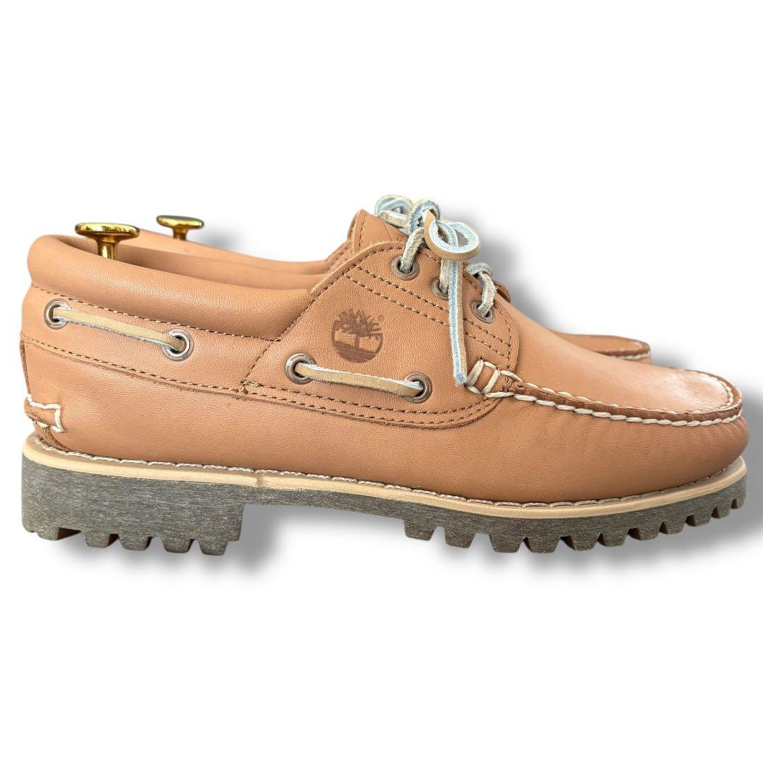 極美品 ティンバーランド ホーウィンレザー eye デッキシューズ【7.5W】