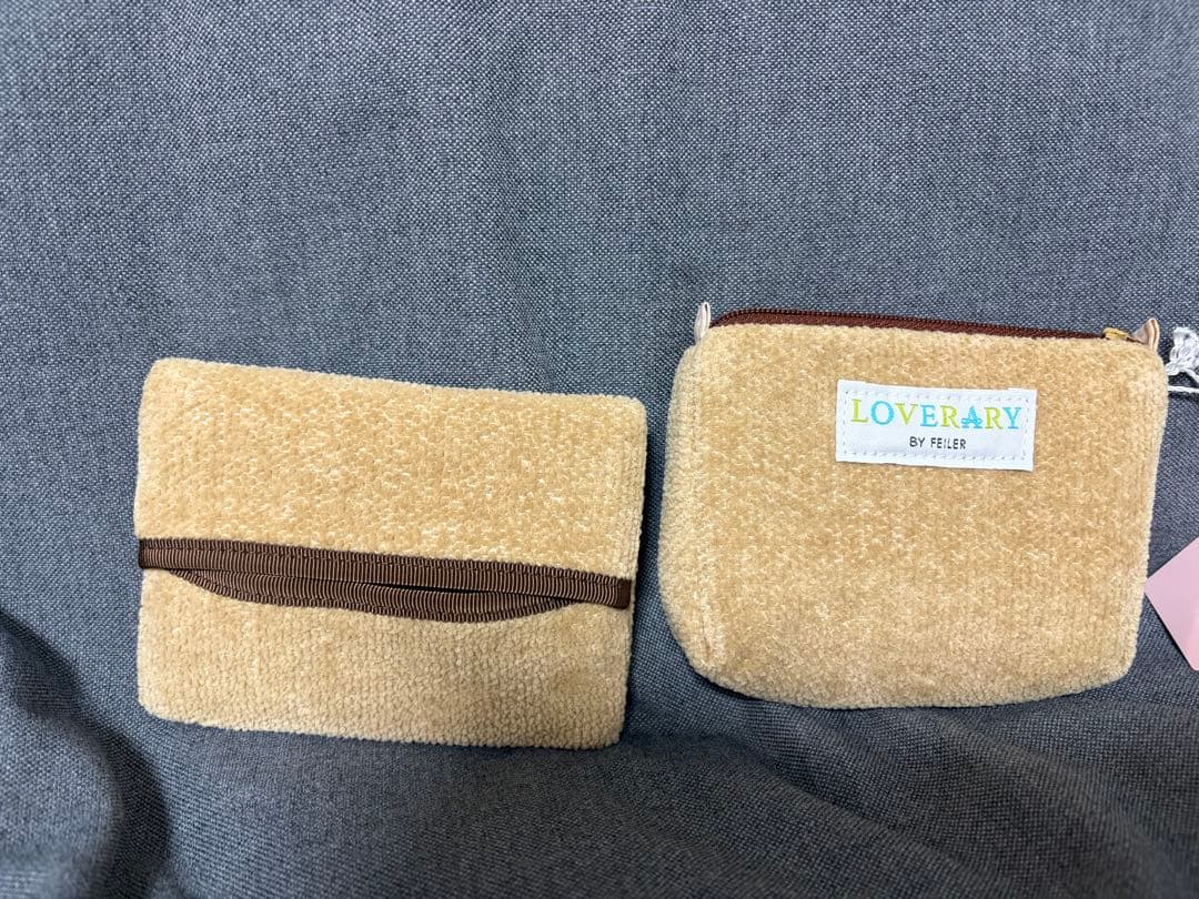 LOVERARY FEILER ニコ　ティシュケース　ポーチ　セット