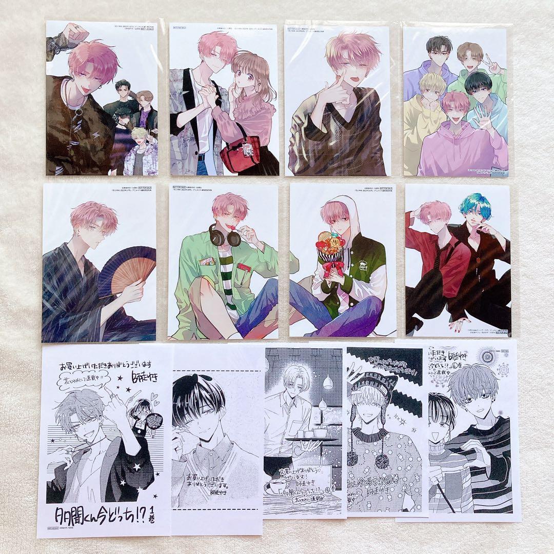 多聞くん今どっち!? 花とゆめ アニメイト通報限定特典 ブロマイド ペーパー