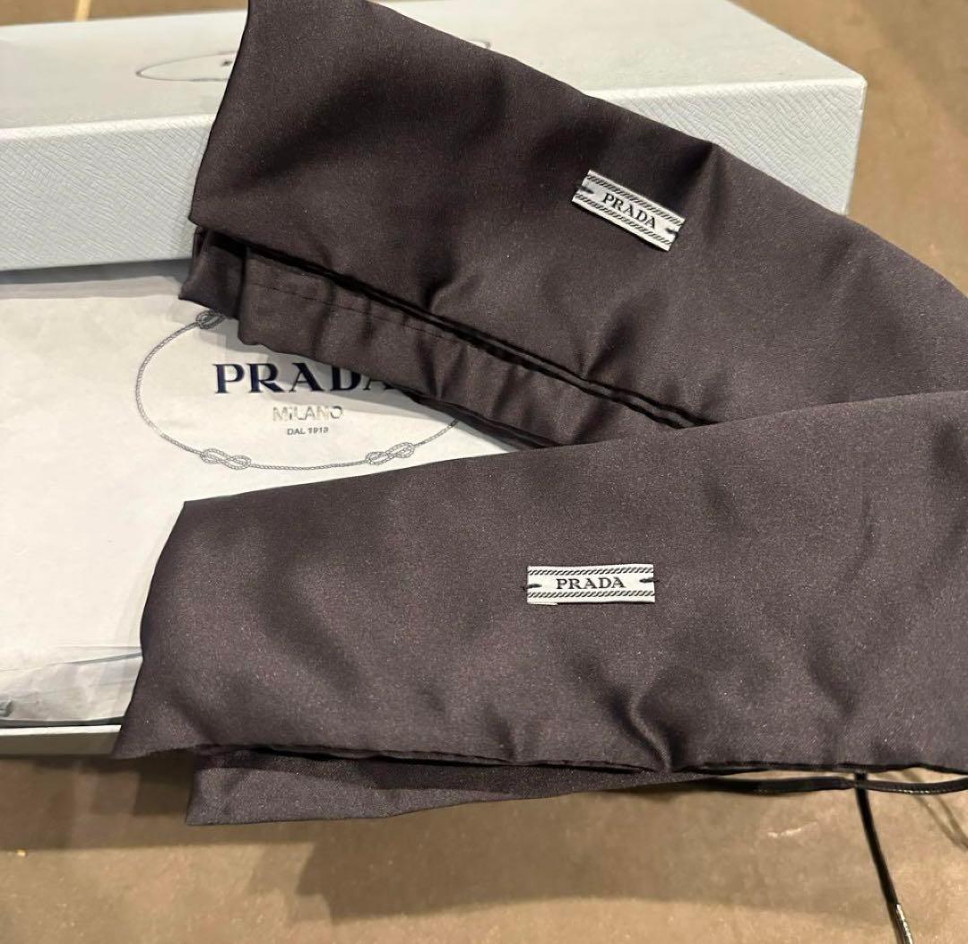 プラダのレザーエスパドリーユ⭐︎38サイズ