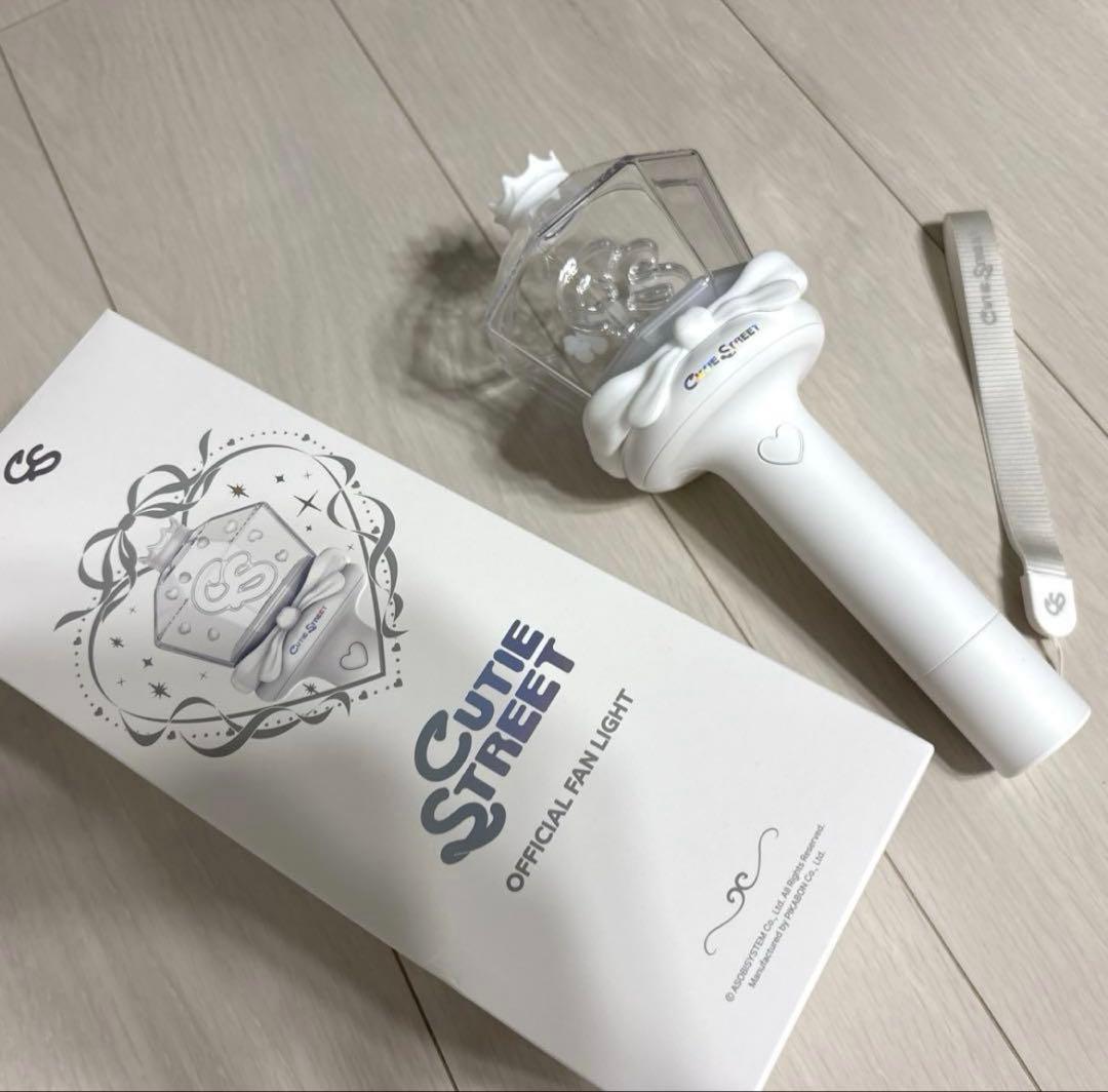 Cutie Street 公式ファンライト ホワイト　ペンライト　キュースト
