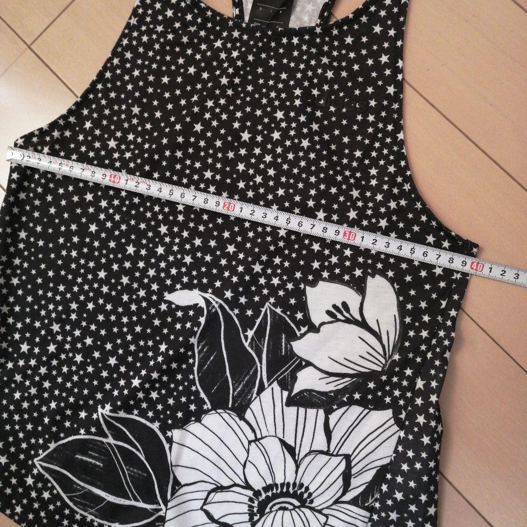 オレオ　adidas 星柄 花柄 タンクトップ 、トラックパンツ２点セット