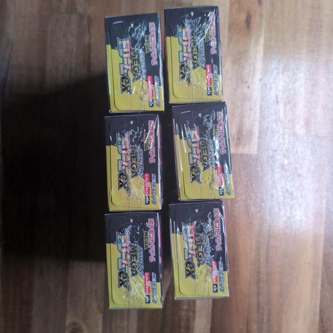 【新品未開封シュリンク有】ポケモンカード MEGAドリームex 6BOX