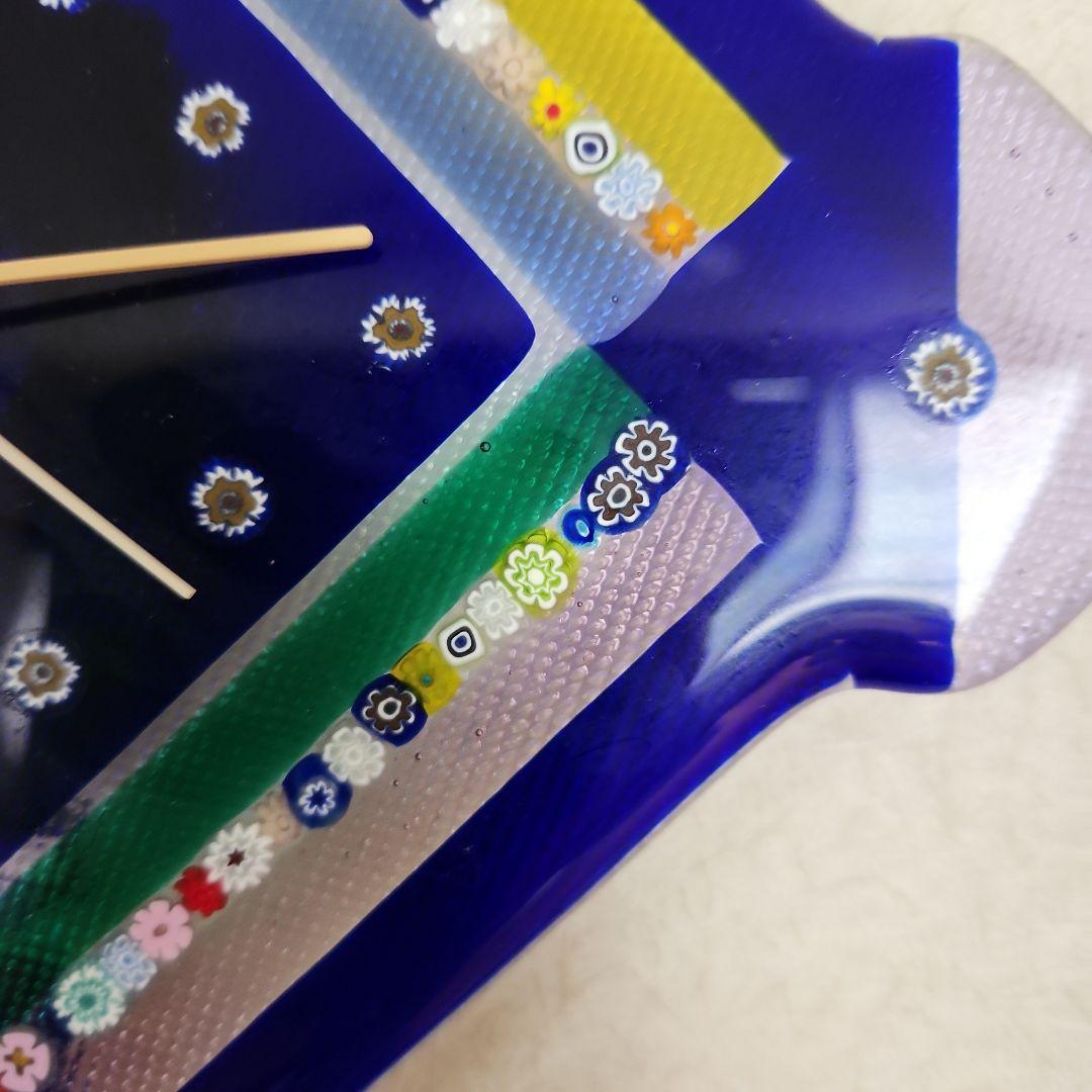 ベネチアングラス　掛け時計