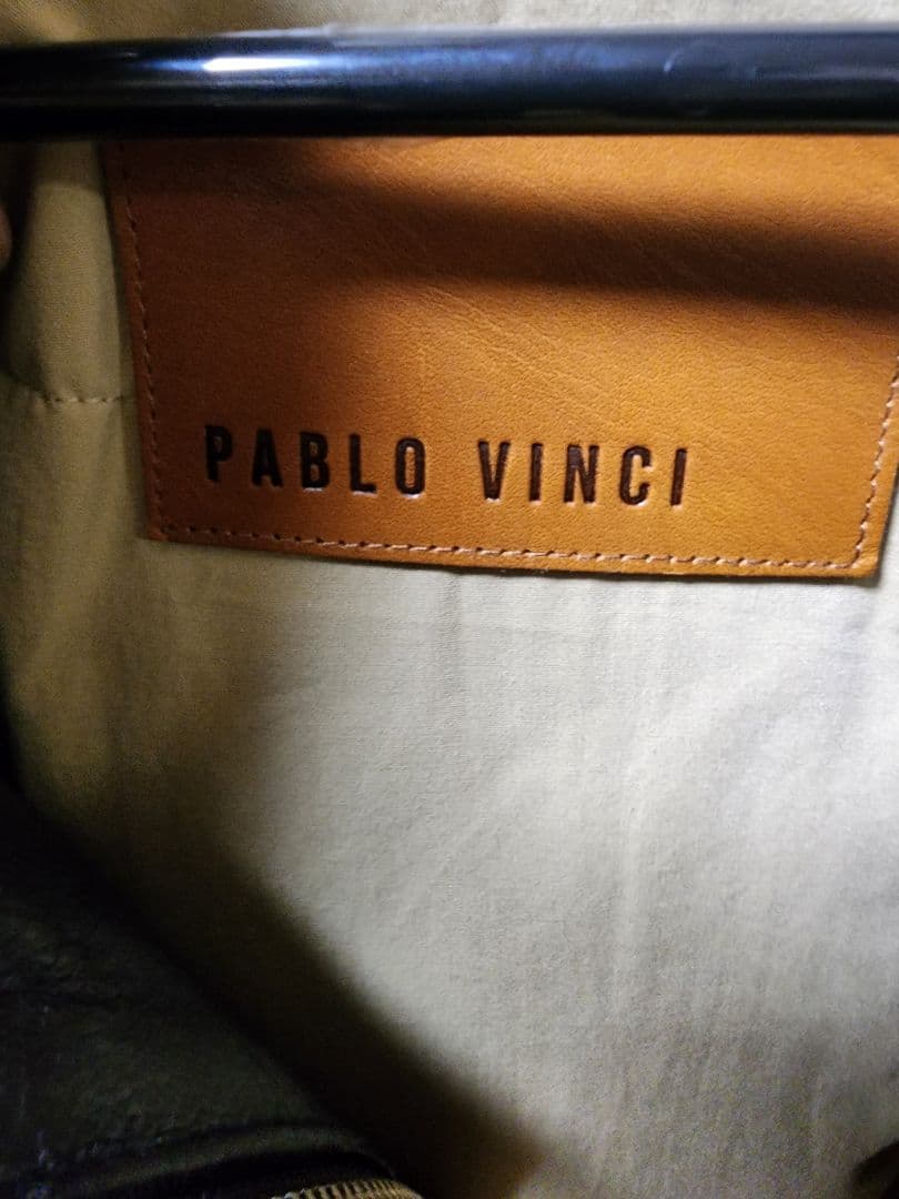 ジャケット・アウター TONYPABLO VINCI Leather down
