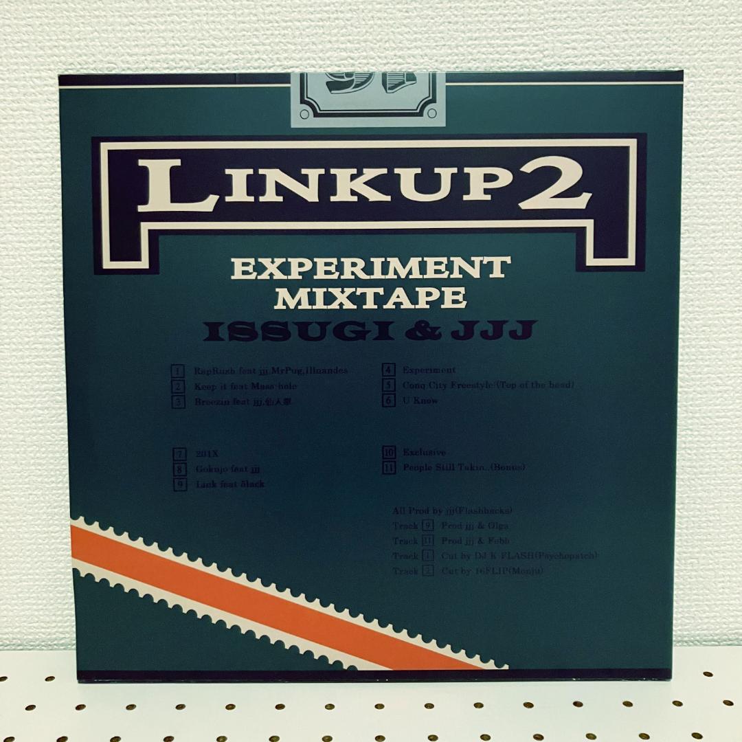 ISSUGI × JJJ 「LINK UP 2」2LP レコード