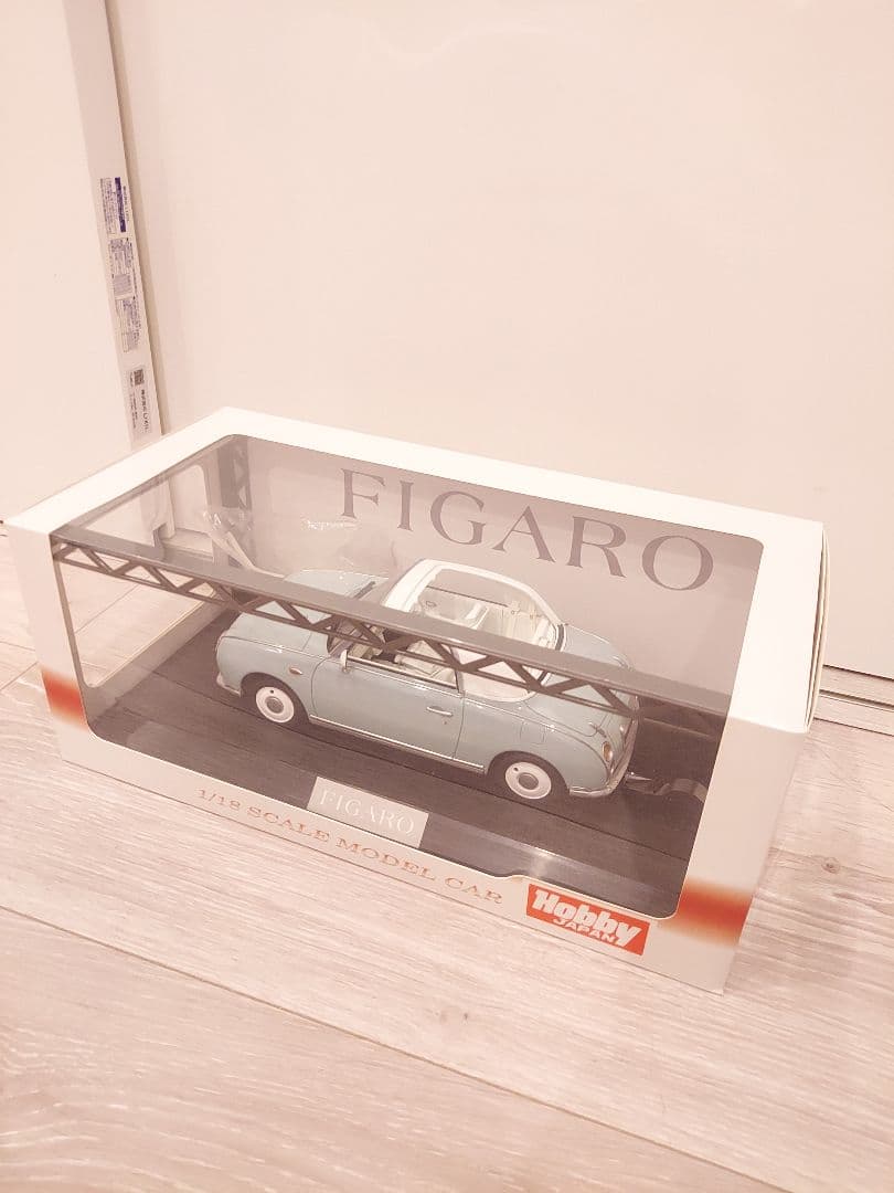 HobbyJapan　ホビージャパン 1/18 日産 フィガロ　ペールアクア