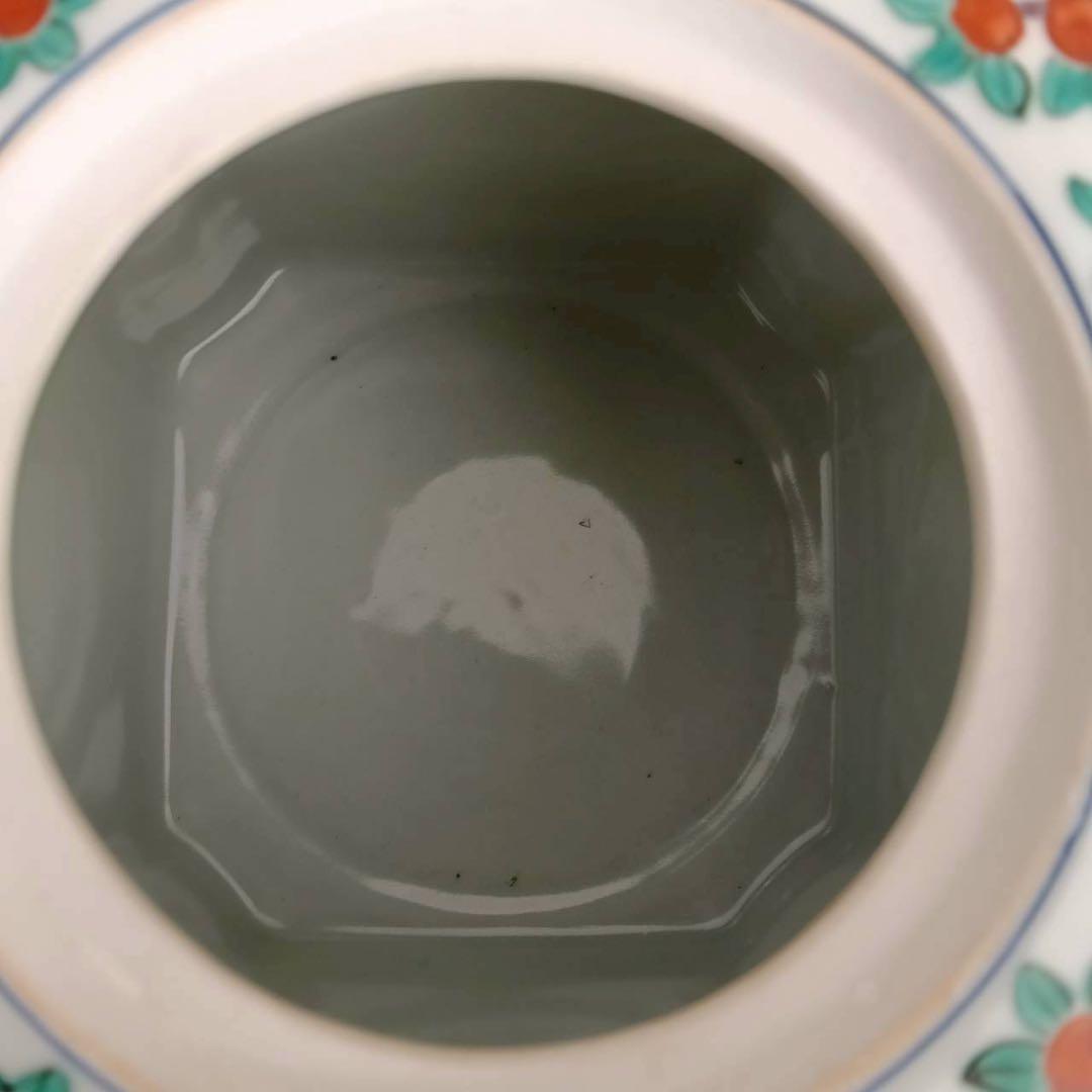 西村徳泉　万歴龍　水指　四方角切