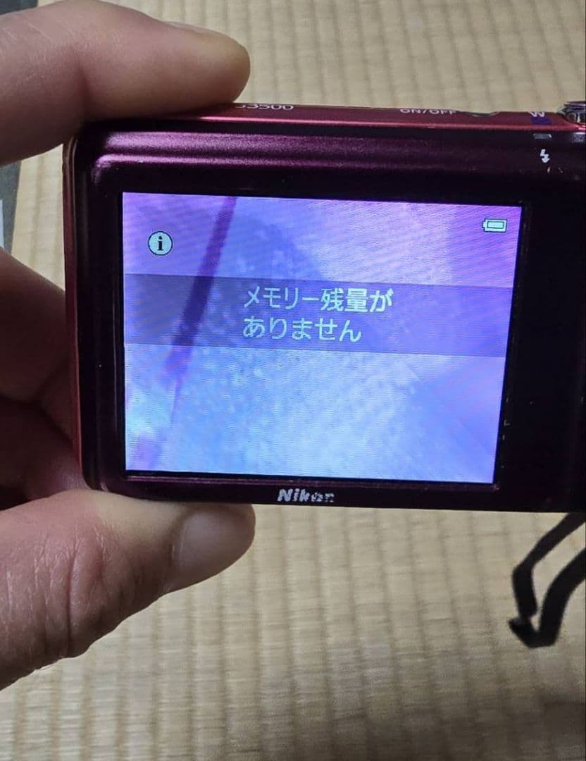 訳あり　Nikon COOLPIX ピンク デジタルカメラ