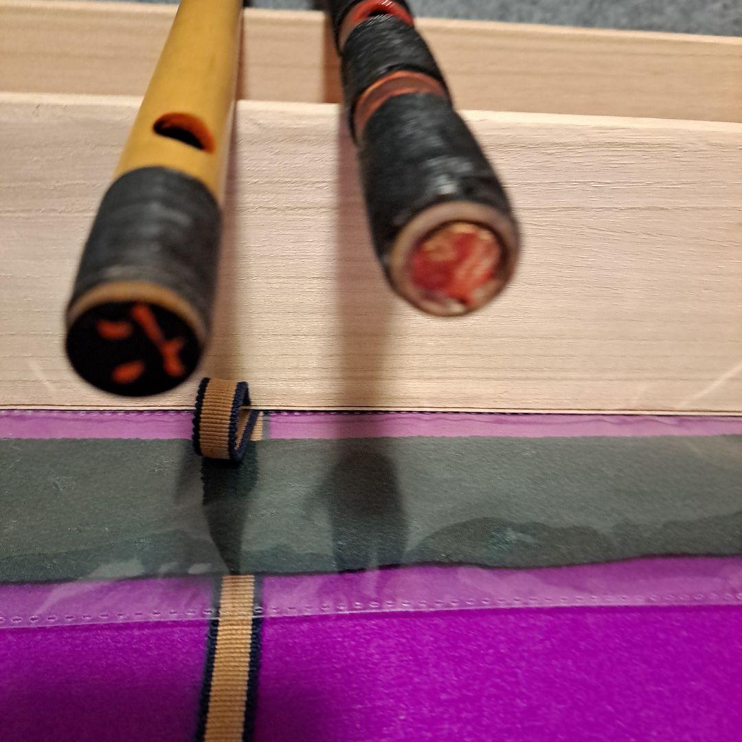 和楽器　能管と篠笛