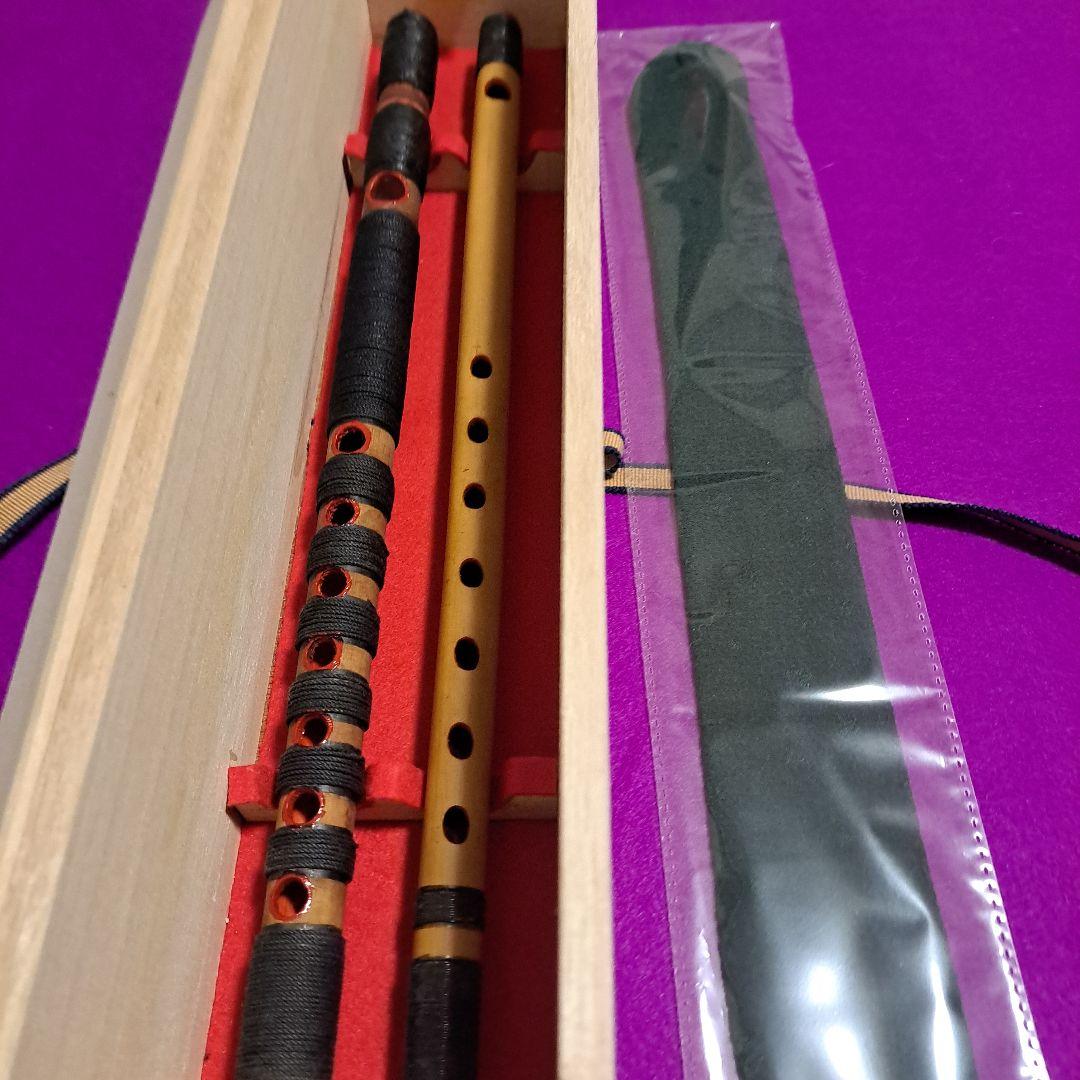 和楽器　能管と篠笛