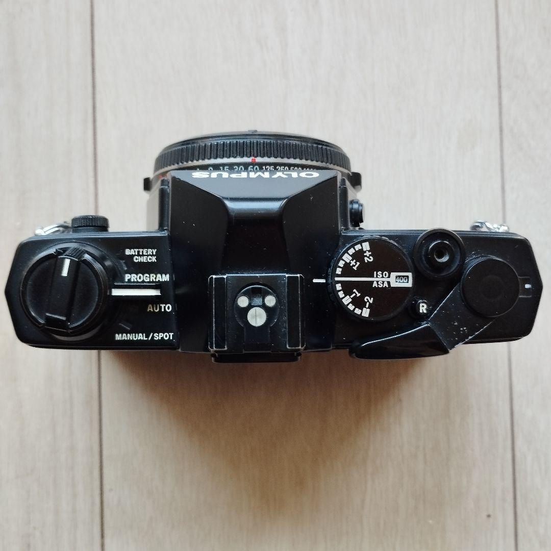【液晶難あり】オリンパス　OM-2 Spot / Program　50mmレンズ