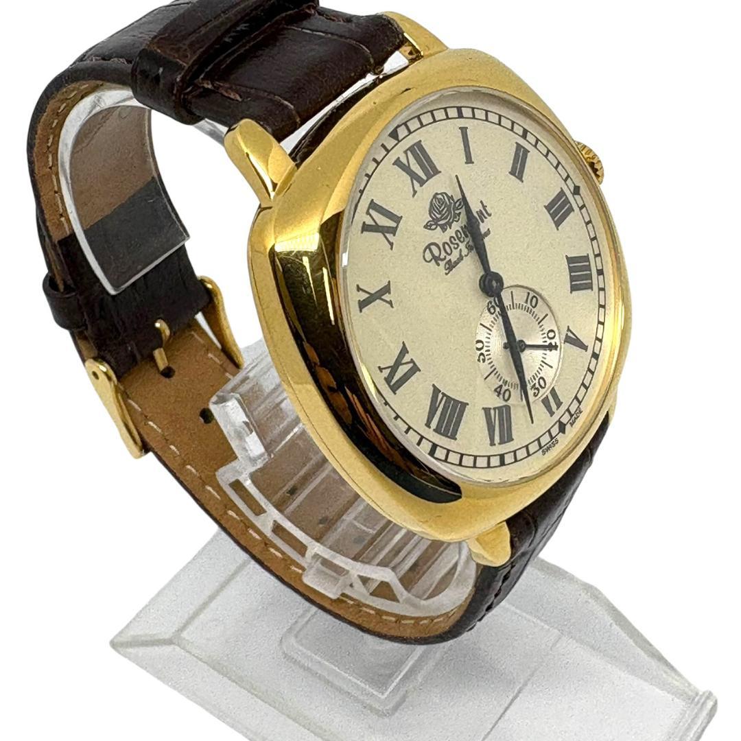 【極美品・電池交換済】ロゼモン ROSEMONT B-901　スイス製　腕時計