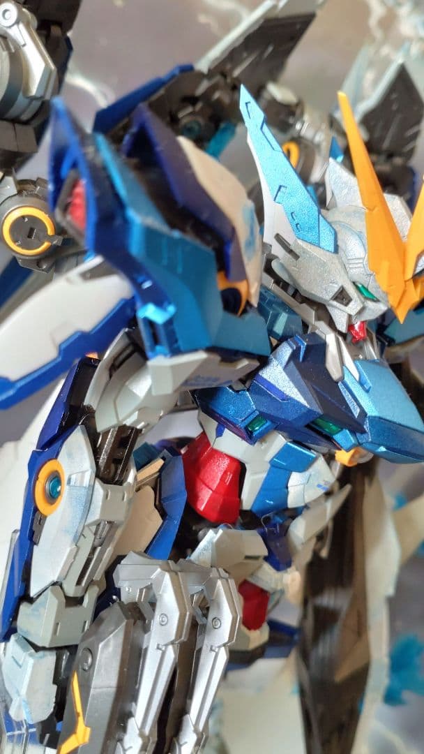 海外製プラモデル ZZA BLUE FLAME CH-01 完成品