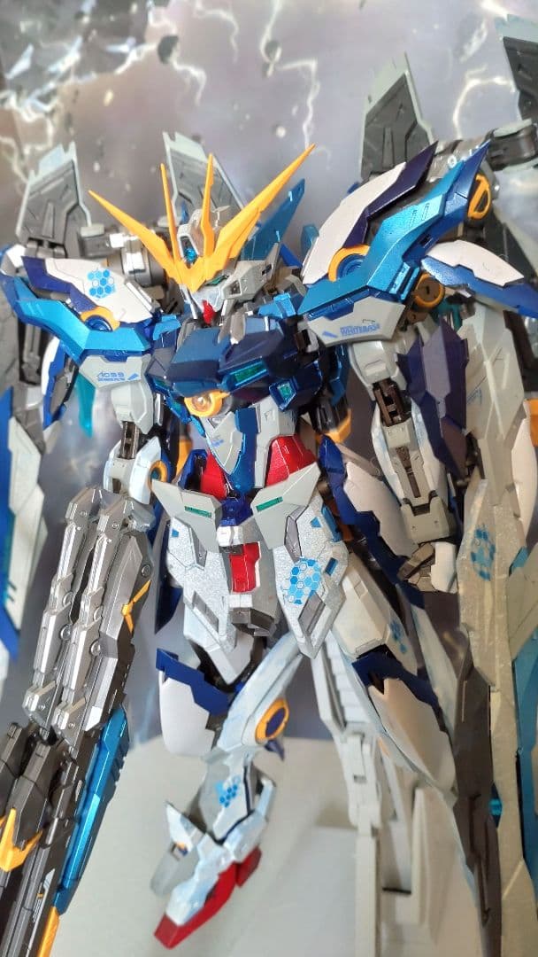 海外製プラモデル ZZA BLUE FLAME CH-01 完成品