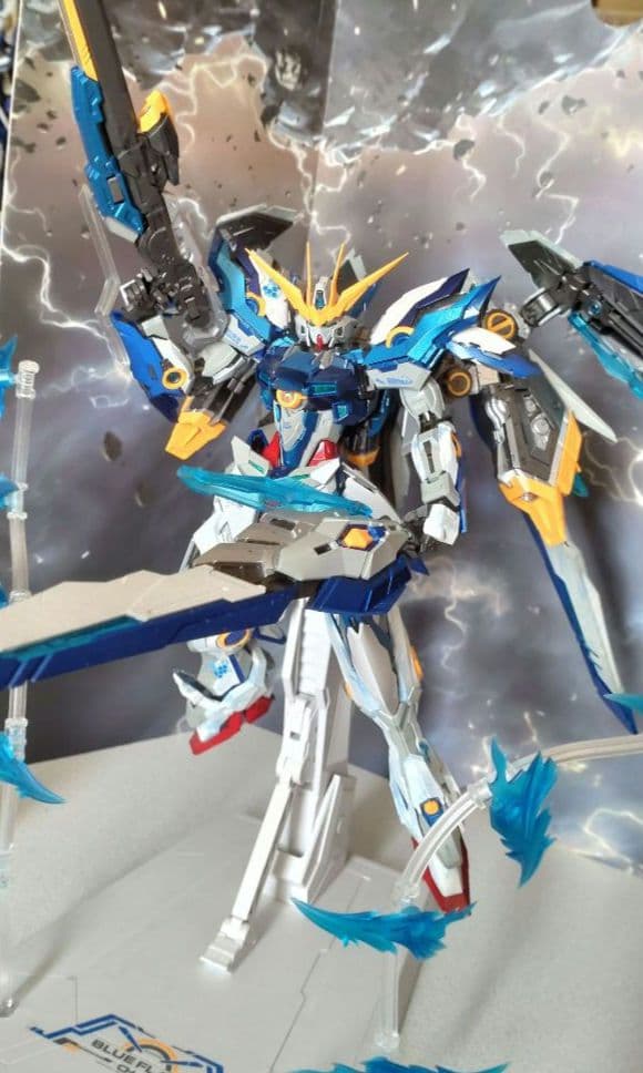 海外製プラモデル ZZA BLUE FLAME CH-01 完成品