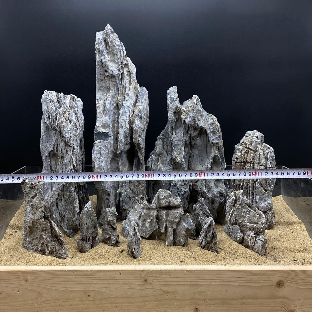 MSS-6716 「セレクト品」青龍石19kg セット 龍王石　竜王石