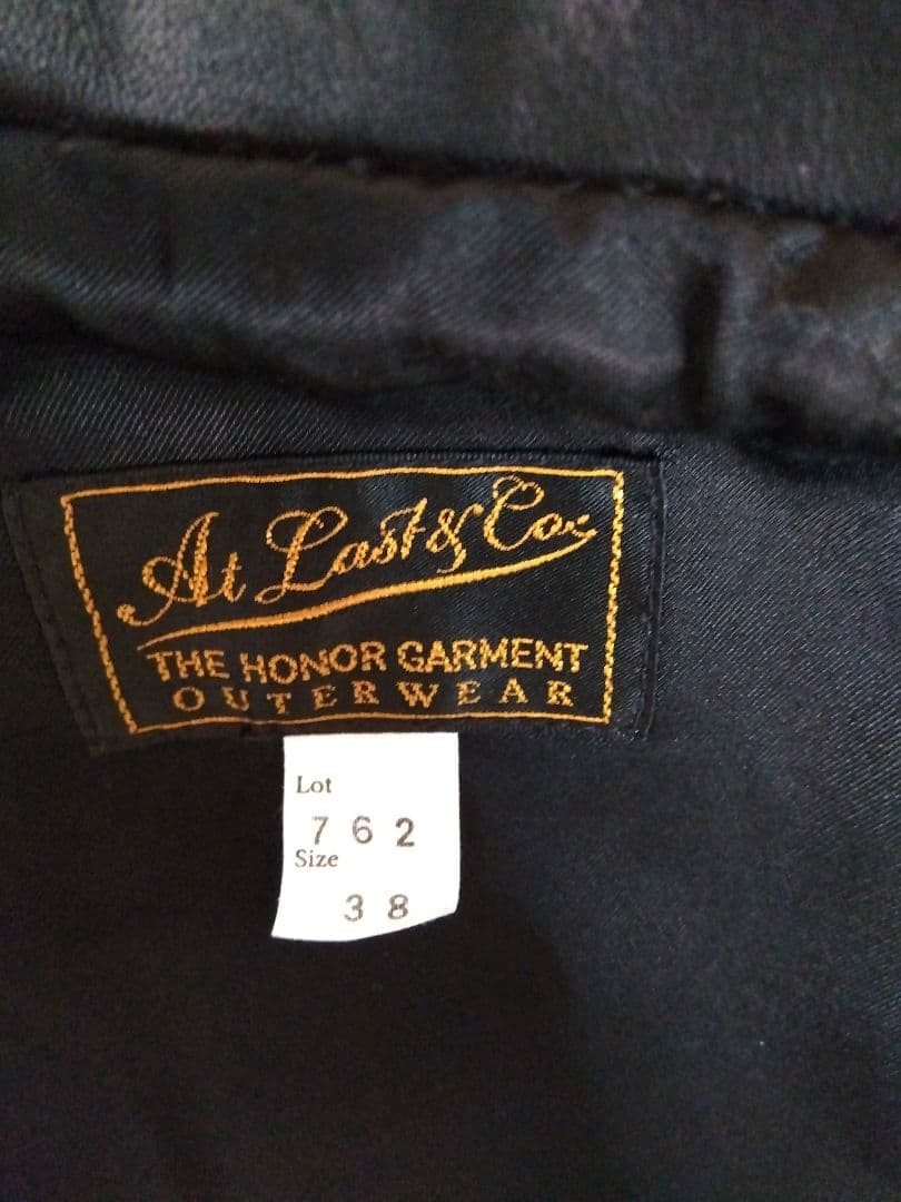 At Last & Co. ライダース　アットラスト　 38