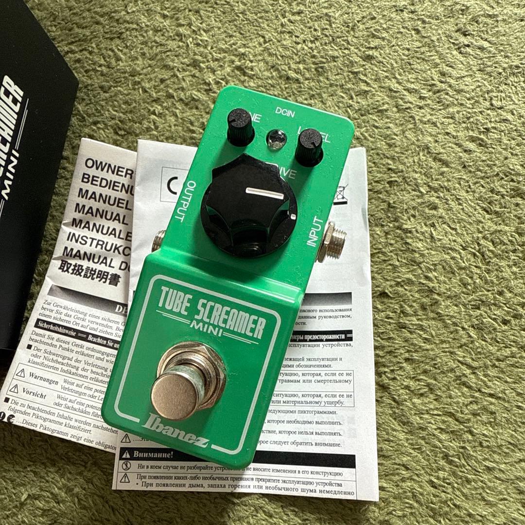 Ibanez チューブスクリーマーミニTUBE SCREAMER MINI