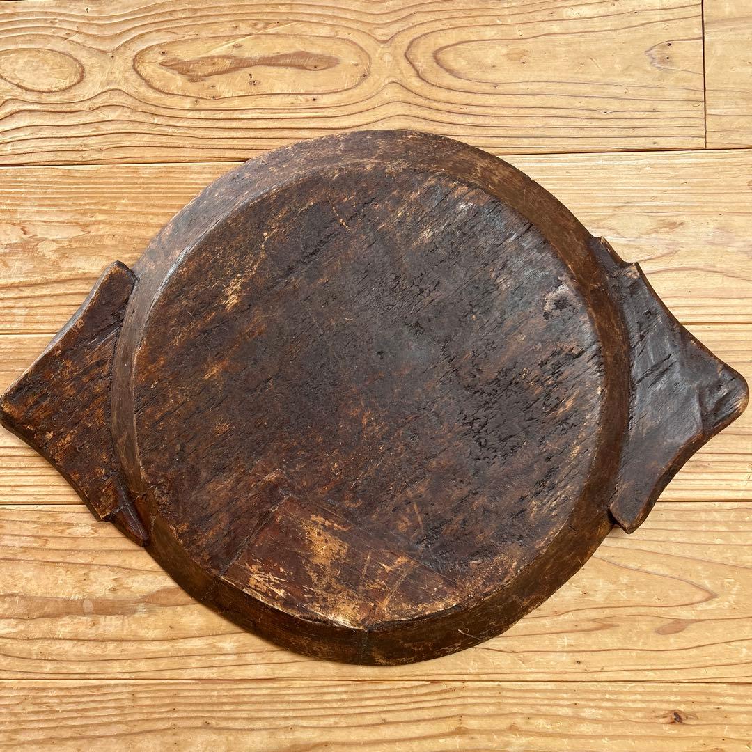 アンティークウッドボウル　アンティークこね鉢