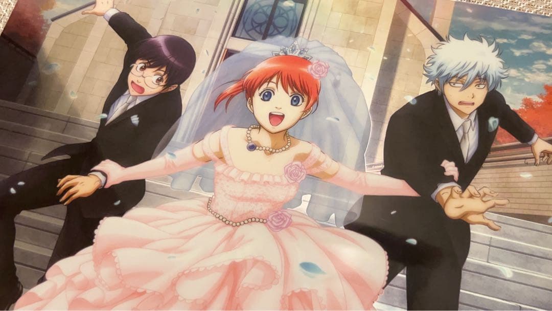 銀魂 万事屋 ギンギンメタルクリアファイル ポロリ篇 アニメイト限定全巻購入特典