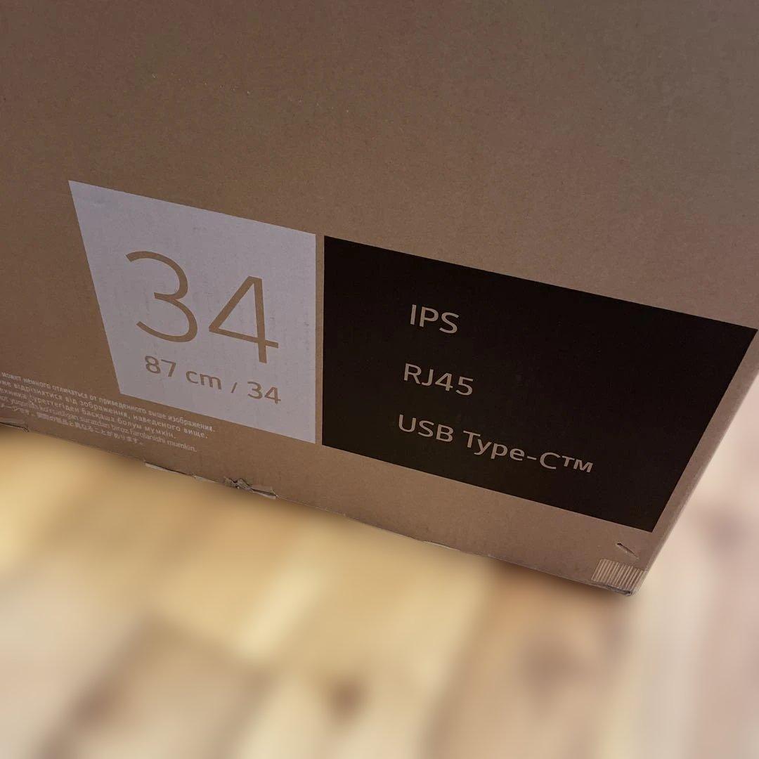 LG モニター ディスプレイ 34WQ75C-B 34インチ