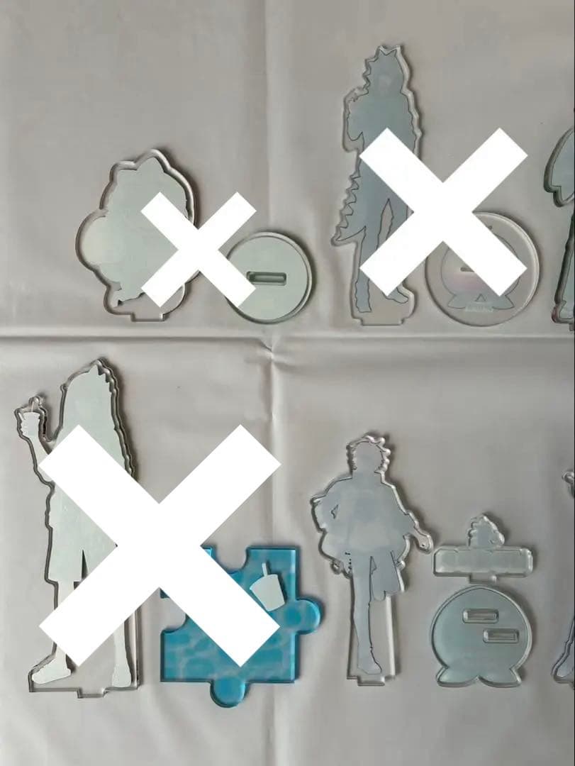 【カラフルピーチ】アクリルスタンド じゃぱぱ9点セット(バラ売り1個〜◯)