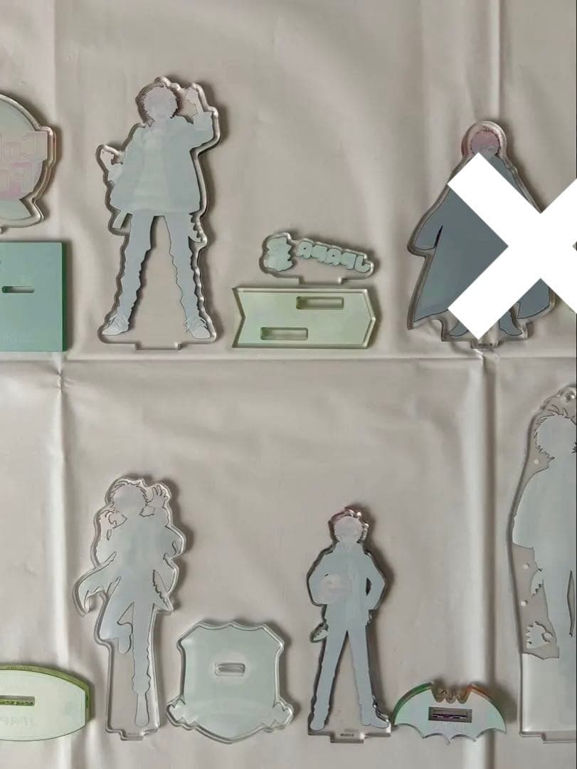 【カラフルピーチ】アクリルスタンド じゃぱぱ9点セット(バラ売り1個〜◯)