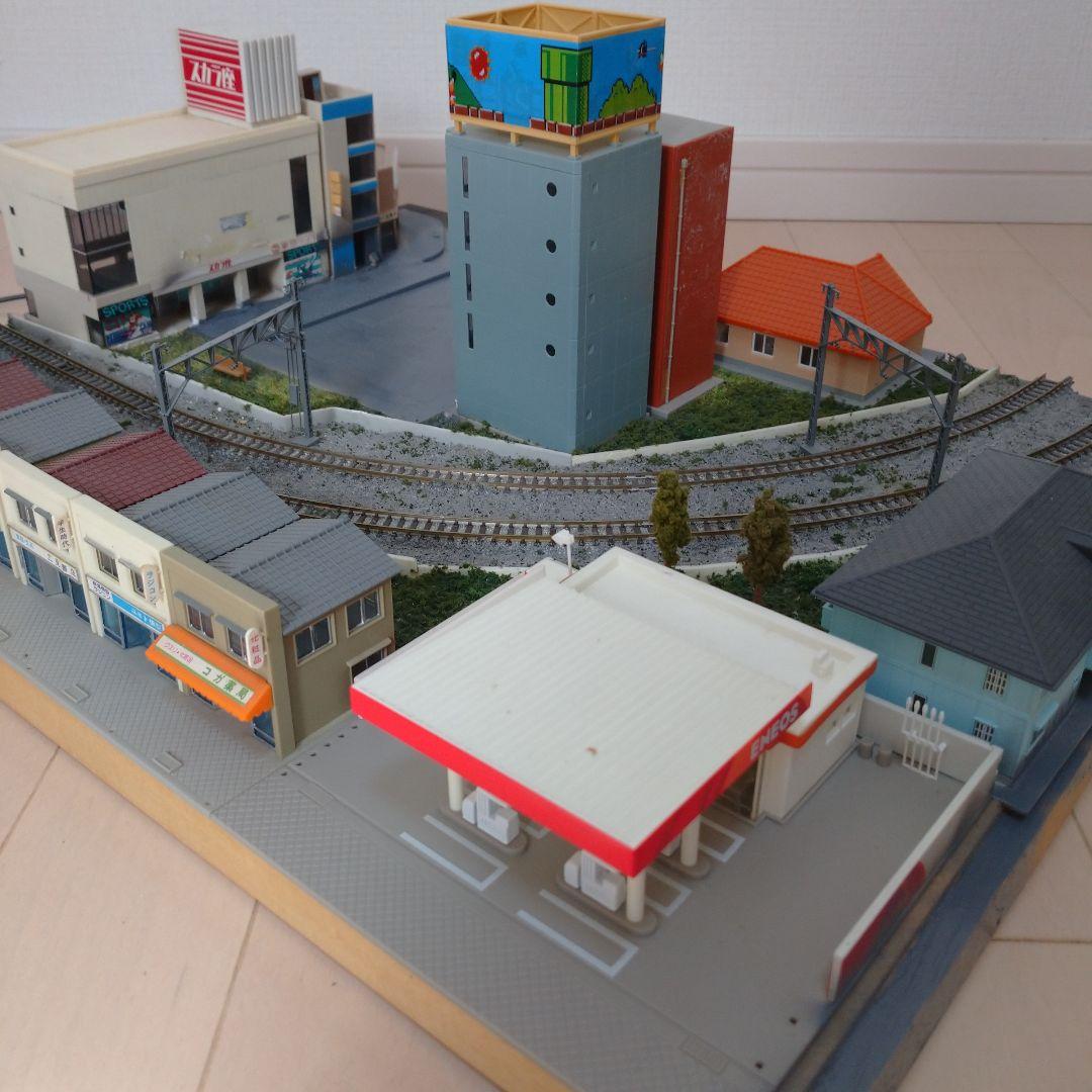 都市型モジュール、レイアウト、ジオラマ、Nゲージ