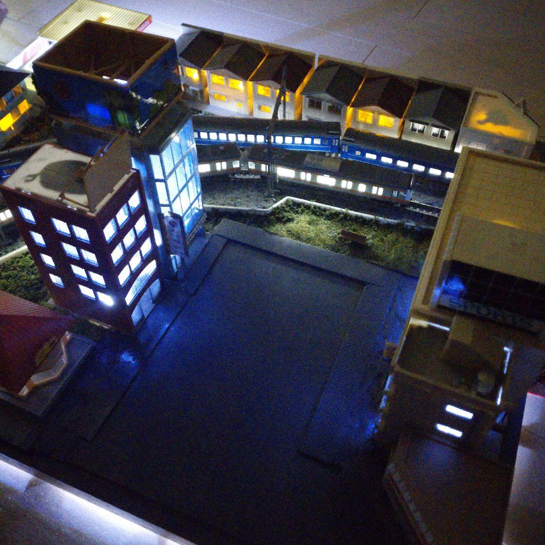 都市型モジュール、レイアウト、ジオラマ、Nゲージ