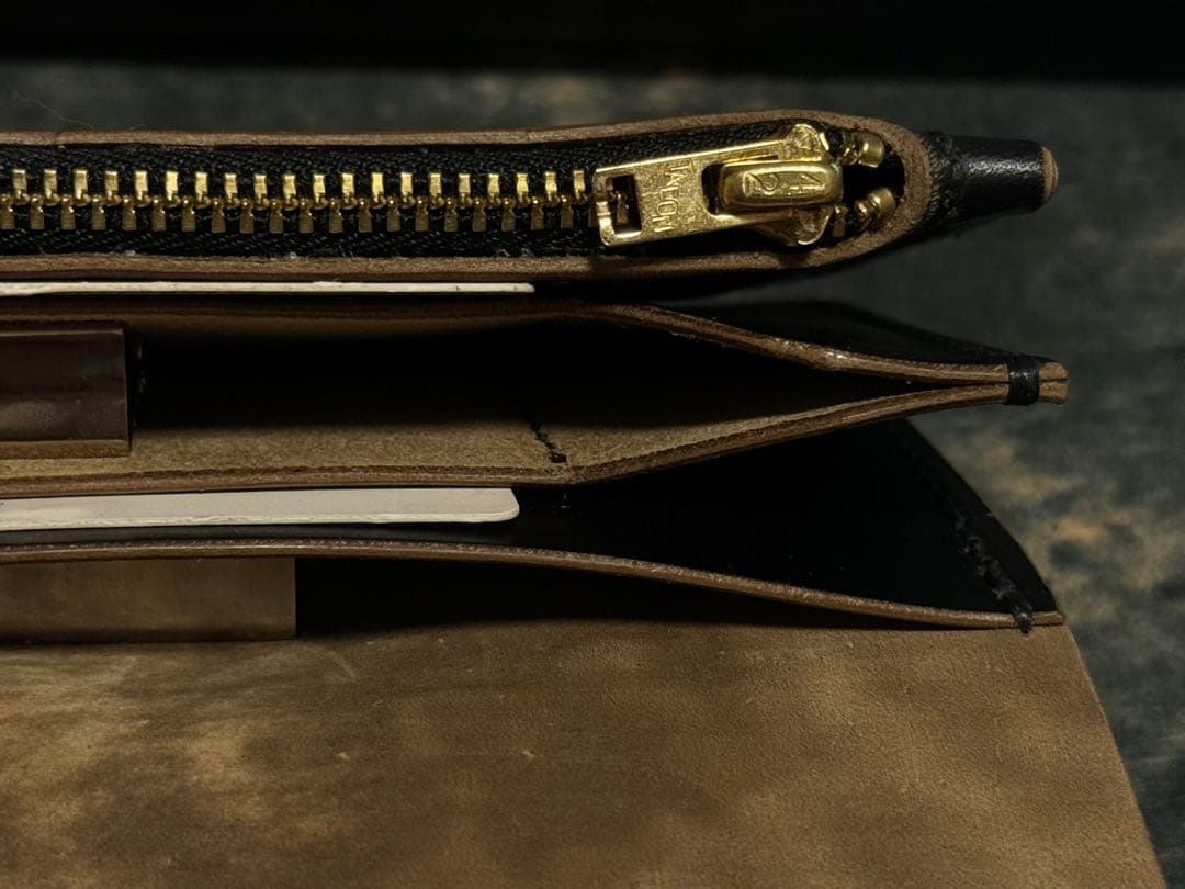 [t]ホースバット(茶芯)トラッカーウォレットTYPE01＋キーホルダー