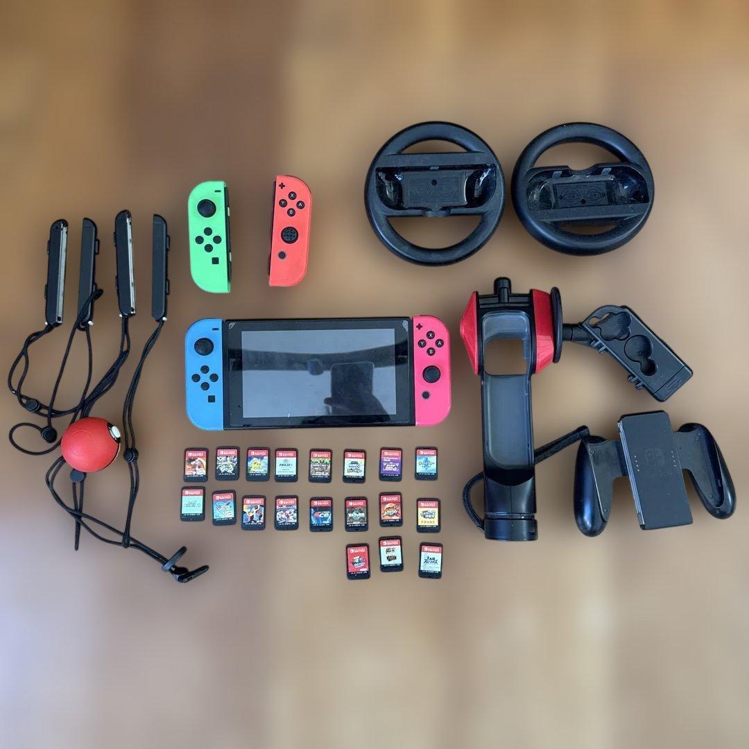Nintendo Switch 本体 + ゲームカードセット