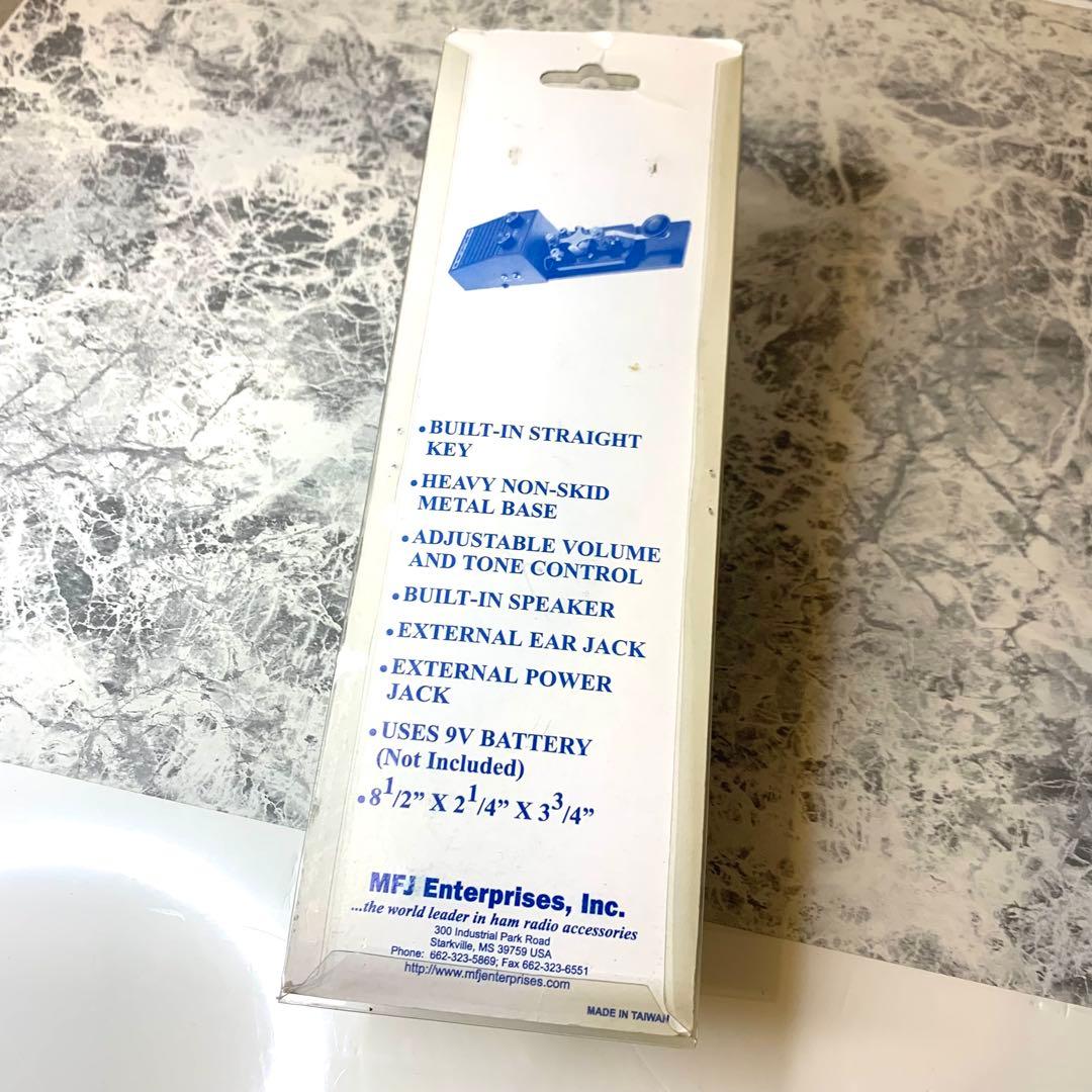 MFJ-557 モールス符号練習用発振器 電鍵付き CW練習器