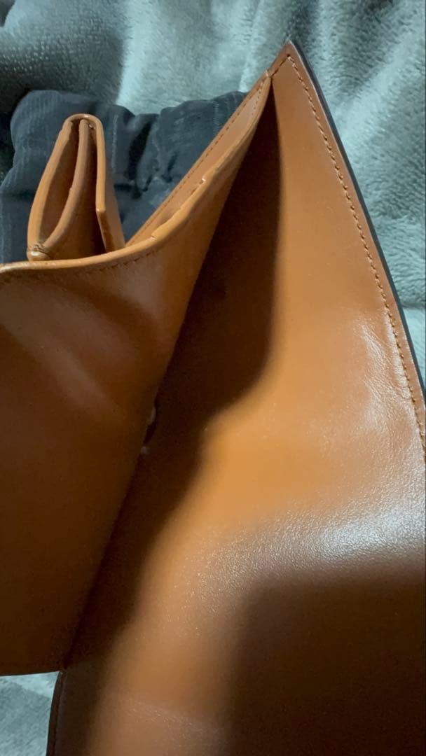 CELINE ブラウン 二つ折り財布