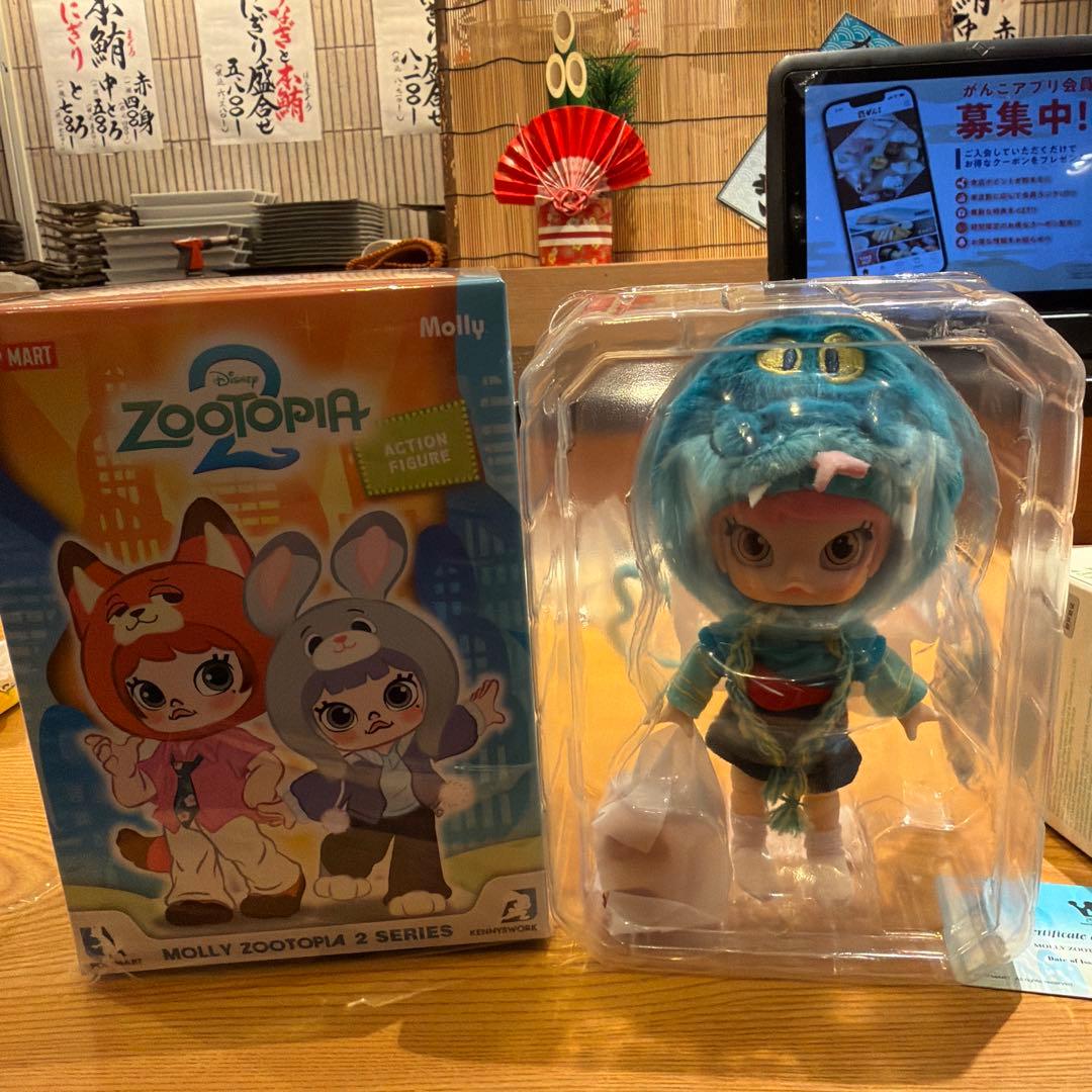 POP MART MOLLY ズートピア2フィギュア Gary