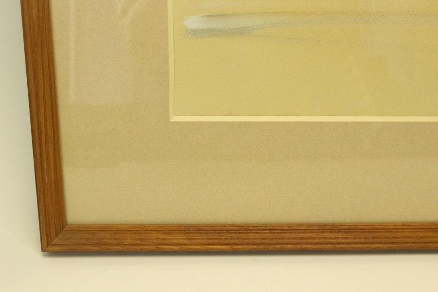 今井隆 作 パリ 寺院 洋油彩 保証 額装(ZE441)