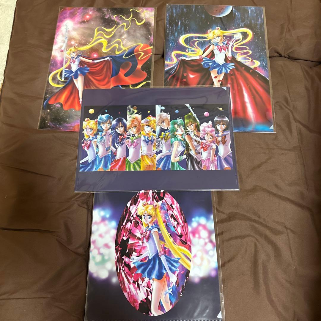セーラームーン クリアファイル 2枚セット×4セット