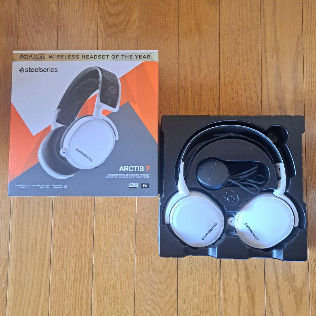 steelseries ゲーミングヘッドセットワイヤレス arctis7