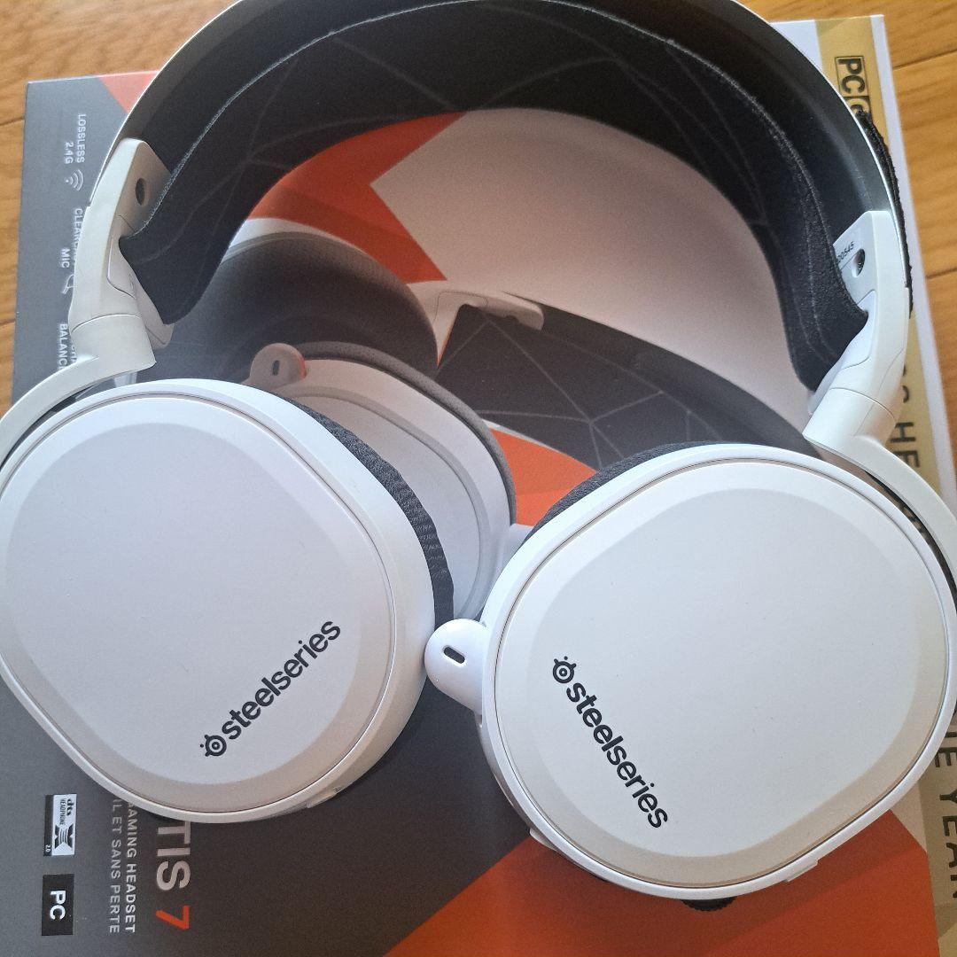steelseries ゲーミングヘッドセットワイヤレス arctis7