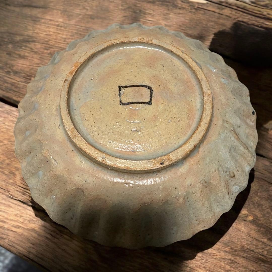 北大路魯山人 絵瀬戸 抽象文 皿 小皿 幸